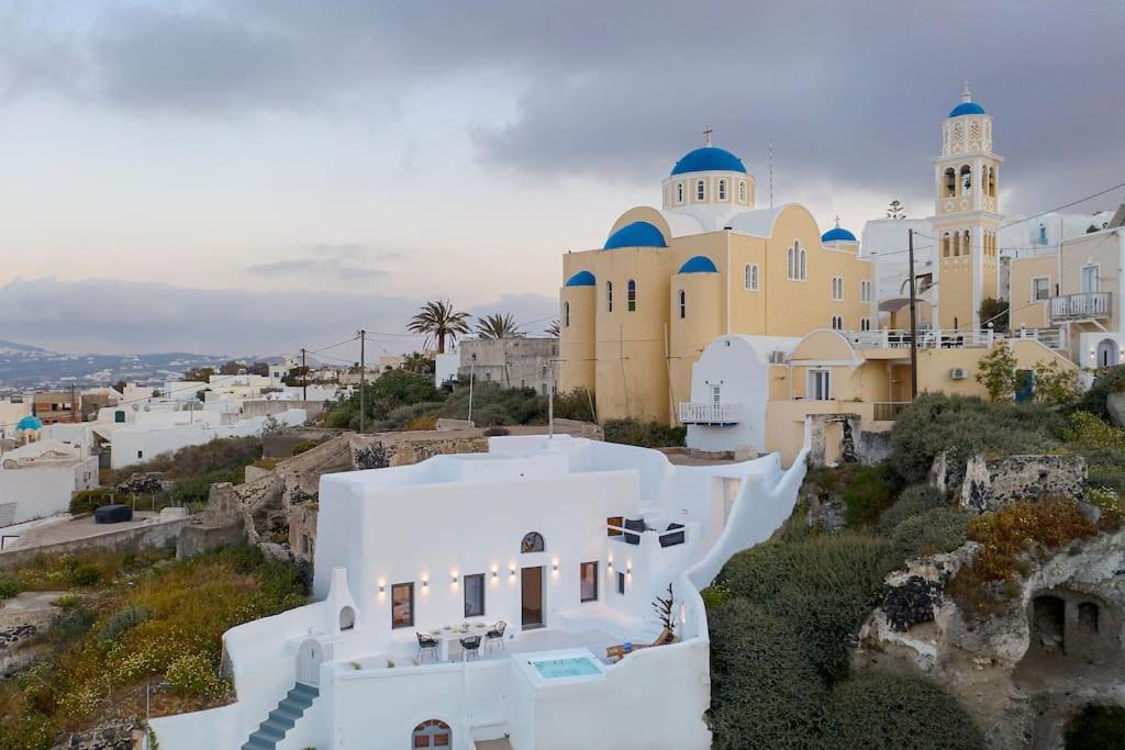Aleanna Traditional Villa Fira Exterior photo